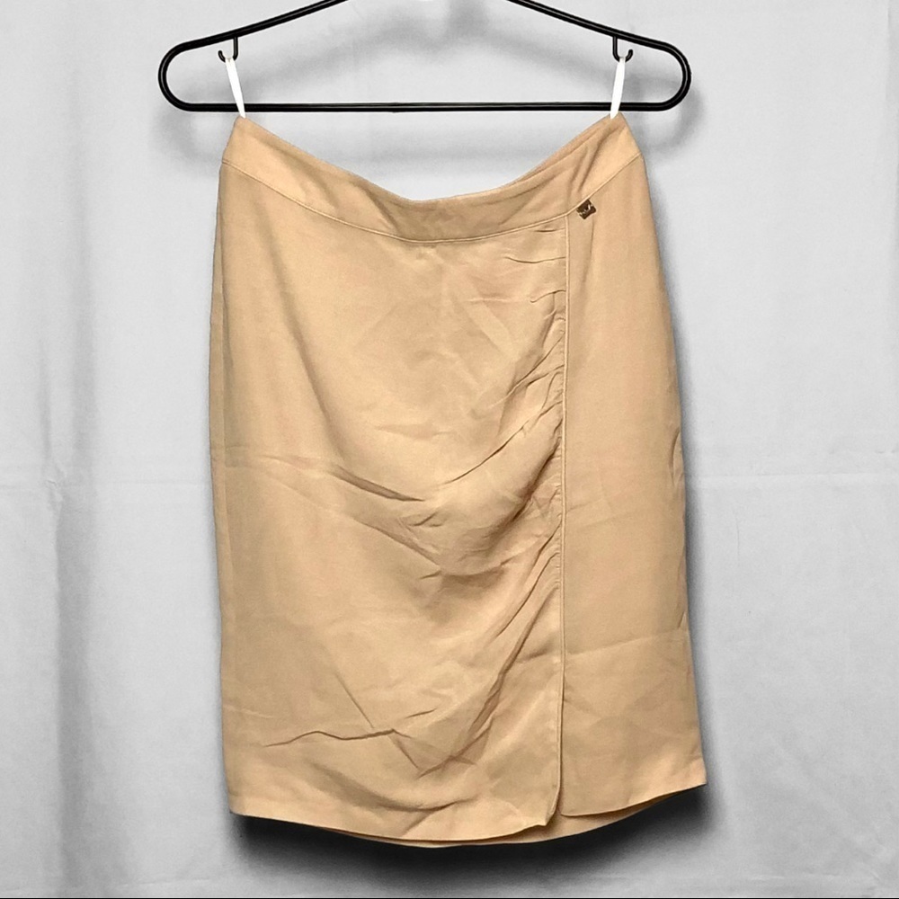 Apart Tan Pencil Skirt Size 4 - Picture 3 of 11